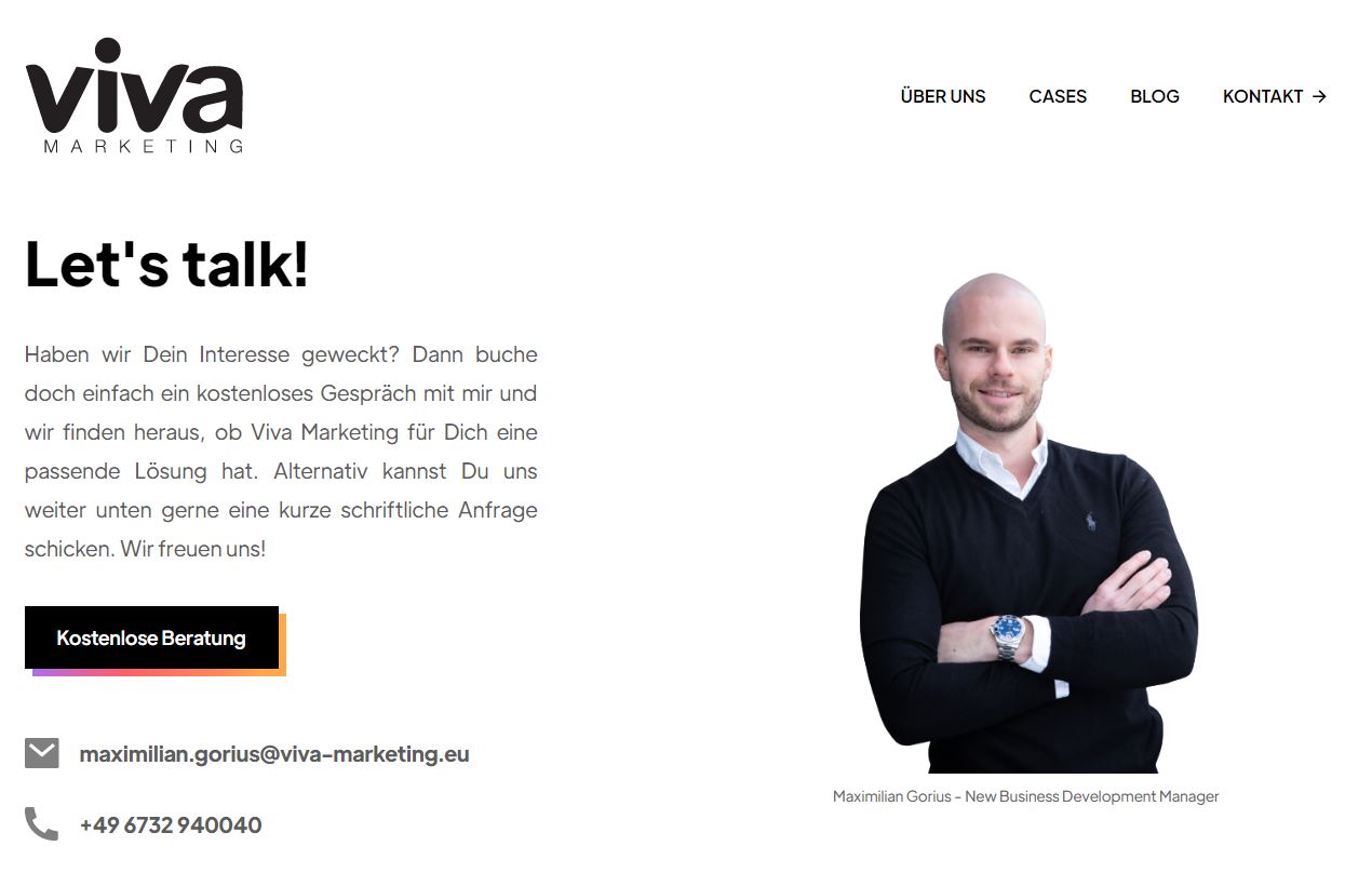 Viva Marketing | Kontakt